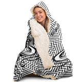 Dice - Yert Yert x Elevated Lyfe Hooded Sherpa Blanket - Elevated Lyfe