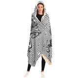 Dice - Yert Yert x Elevated Lyfe Hooded Sherpa Blanket - Elevated Lyfe