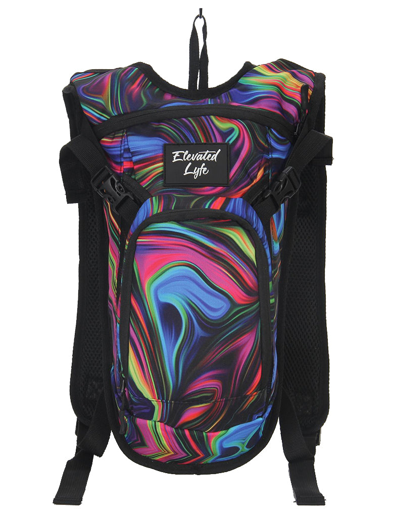 backpack for mini bottlles 1l for divin Day Trip a chest strap and Nike Brasilia AOP 9.5 Color:Yellow Ice black backpack purse